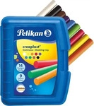 Pelikan 606738, Pelikan Kinderknete Creaplast 10 Farben im blauen Etui, 240g