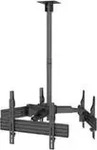 equip 650371, equip Pro - Dreifach TV Deckenhalterung - Schwarz - Bildschirmgr&ouml;&szlig;e: