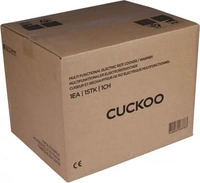 Cuckoo CRP-ST1009F, Cuckoo Reiskocher 1.80l CRP-ST1009F Twin Pressure grau