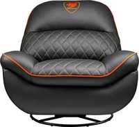COUGAR CGR-OVL-ORB, COUGAR Overlord - Gaming-Sofa mit Trimotion-Basis, PVC-Leder,
