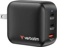 Verbatim 32230, Verbatim Mini GaN Charger 3 Port 100W (EU/UK/US)