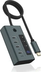 ICY BOX IB-HUB1454-C31, ICY BOX | IB-HUB1454-C31 | USB-C Hub | 4x USB-C | 10 Gbit/s 