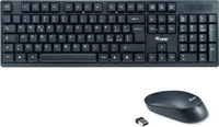 equip 245223, Equip Wireless Tastatur + Maus, Layout italienisch schwarz