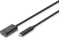DIGITUS DA-73112, DIGITUS | Verl&auml;ngerungskabel USB-C->USB-C St./Bu. 10G 5,00m
