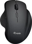 equip 245121, Equip Komfortmaus Wireless Dual Mode 6Btn Rechts schwarz