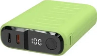 RealPower 458438, Powerbank RealPower PB-10000C PD+,3xType-C,hellgr&uuml;n