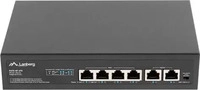 Lanberg RSFE-4P-2FE-60, LANBERG Switch 4-Port 100MB PoE+/2x100MB unmanag....