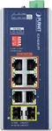 Planet IGS-824UPT, Planet Industrial 4-Port GE 802.3at+ 2+ 2 100/1000X SFP -...