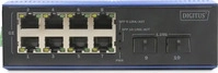 DIGITUS DN-651150, DIGITUS Switch 8 +2-Port Gigabit Ethernet oE SC 20 km