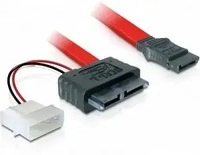 Delock 84390, Delock SATA Slimline ALL-in-One cable - SATA-Kabel - Slimline SATA,