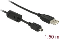 Delock 82208, Delock USB-Kabel - mini-USB Typ B (M) bis USB (M)