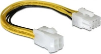 Delock 82405, Delock Adapter f&uuml;r Power Connector - 4 PIN ATX12V (M)