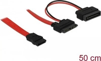 Delock 84418, Delock SATA Slimline ALL-in-One cable - SATA-Kabel - Serial ATA 150 -