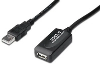 DIGITUS DA-73101, DIGITUS | Repeaterkabel USB 2.0 Typ A male > female 15.00m