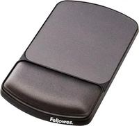 Fellowes 9374001, Fellowes Premium Gel Graphite Mauspad mit Handgelenkauflage -...