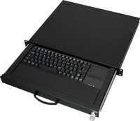 Aixcase AIX-19K1UKDETP-B, Aixcase AIX-19K1UKDETP-B - Tastatur - rack-montierbar