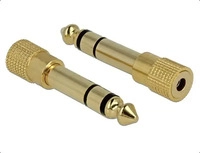 Delock 65361, Delock Audio-Adapter - Stereo-Stecker (M)