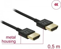 Delock 84786, Delock Premium - HDMI mit Ethernetkabel - HDMI (M)