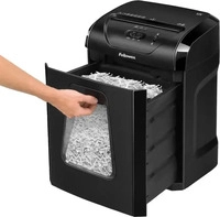 Fellowes 7120101, Fellowes Powershred 12C Aktenvernichter - schwarz