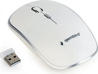 Gembird MUSW-4B-01-W, Gembird MUSW-4B-01-W - Maus - optisch - 4 Tasten - kabellos -