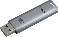 PNY FD32GESTEEL31G-EF, PNY | Elite Steel USB-Stick | 32 GB | USB 3.1 | 80 MB/s 