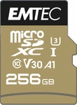 EMTEC ECMSDM256GXC10SP, EMTEC microSDXC UHS-I U3 V30 SpeedIN PRO 256 GB - Secure
