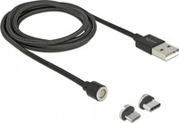 Delock 85723, Delock USB-Kabel-Kit - USB 2.0 - 2.4 A - 1.1 m