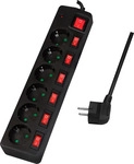 LogiLink LPS233, LogiLink Steckdosenleiste - Wechselstrom 250 V - 3680 Watt -