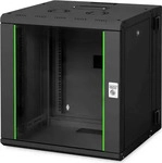 DIGITUS DN-19 12-U-3-SW, DIGITUS Wandgeh&auml;use Unique 12HE 643x600x600mm schwarz