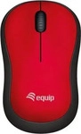 equip 245113, Equip Maus Wireless 2.4 ghz Mini rot