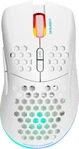 Deltaco GAM-120-W, Deltaco WM80 ultraleicht RGB wei&szlig; (Kabellos)