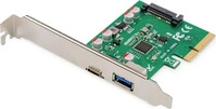 DIGITUS DS-30225, DIGITUS | 2x USB 3.1 1x Port USB-C + USB A PCIe