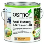 OSMO Terrassen-&Ouml;l Anti-Rutsch farblos seidenmatt 430 Gr&ouml;&szlig;e 2,5 L