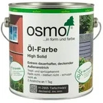 OSMO &Ouml;l-Farbe Holzfarbe deckender Au&szlig;enanstrich Biozid 2,5 Liter Farbe H-2101...