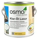 OSMO Klar-&Ouml;l Lasur Farblos 000 seidenmatt 2,5 L