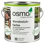 OSMO Vorstreichfarbe 7000 Wei&szlig; deckend 2,5 Liter Holzanstrich Erstanstrich