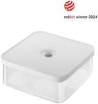 ZWILLING Fresh & Save CUBE CUBE Box L / 21 cm, Transparent-Wei&szlig;