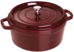 Staub La Cocotte Cocotte 28 cm, rund, Grenadine-Rot, Gusseisen