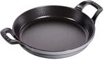 Staub Specialities Ofenform 20 cm, rund, Graphit-Grau, Gusseisen