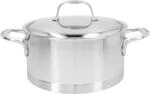 Demeyere Atlantis 7 Bratentopf mit Deckel 22 cm, 18/10 Edelstahl