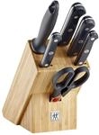 ZWILLING Gourmet 7-tlg, Messerblockset, Natur