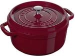Staub La Cocotte Cocotte 28 cm, rund, Bordeaux, Gusseisen