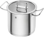 ZWILLING Pro Kochtopf hoch 24 cm, 18/10 Edelstahl