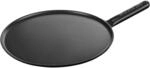 Staub Pans Cr&ecirc;pes-Pfanne 30 cm, rund, Gl&auml;nzend-Schwarz, Gusseisen