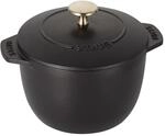 Staub La Cocotte Reis-Cocotte 16 cm, rund, Schwarz, Gusseisen