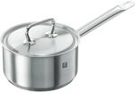 ZWILLING TWIN Classic Stieltopf 18 cm, 18/10 Edelstahl, Silber