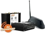 SELFSAT MWR 5550 eSIM 5G Cat 19 WLAN Router bis 3,3 Gbps inkl. SHARK 5G Antenne