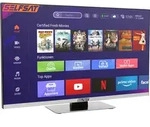 SELFSAT SMART LED TV 1260 (60cm/24) rahmenloser TV inkl. DVB-S2/C/T2 HD Tuner...