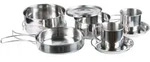 Koch-Set Steel 8-teilig