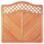 Sichtschutzzaun Skagen 1800mm x 1800mm / 1650mm